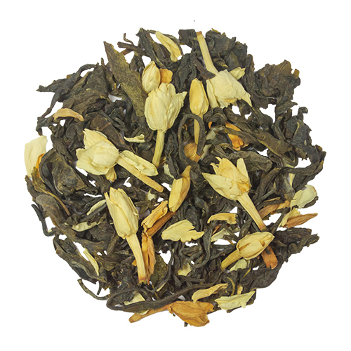 jasmine flower green tea