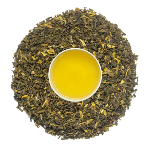 darjeeling jasmine green tea broken