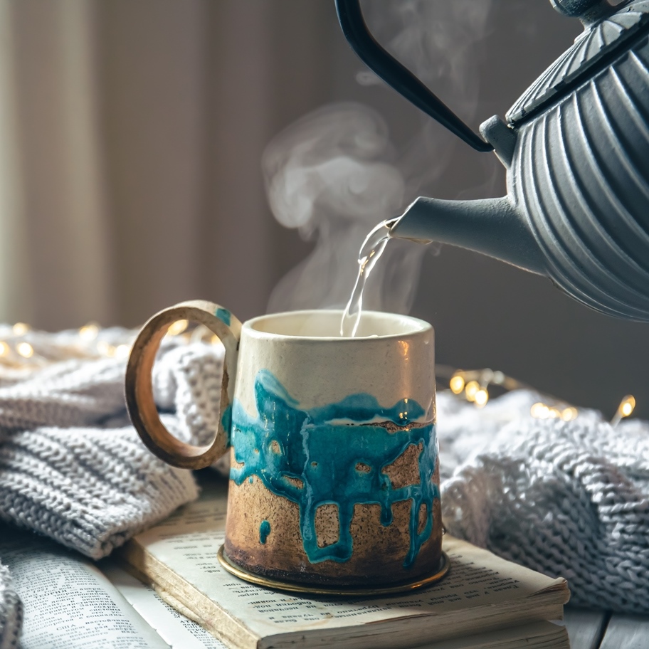 winter with Darjeeling tea